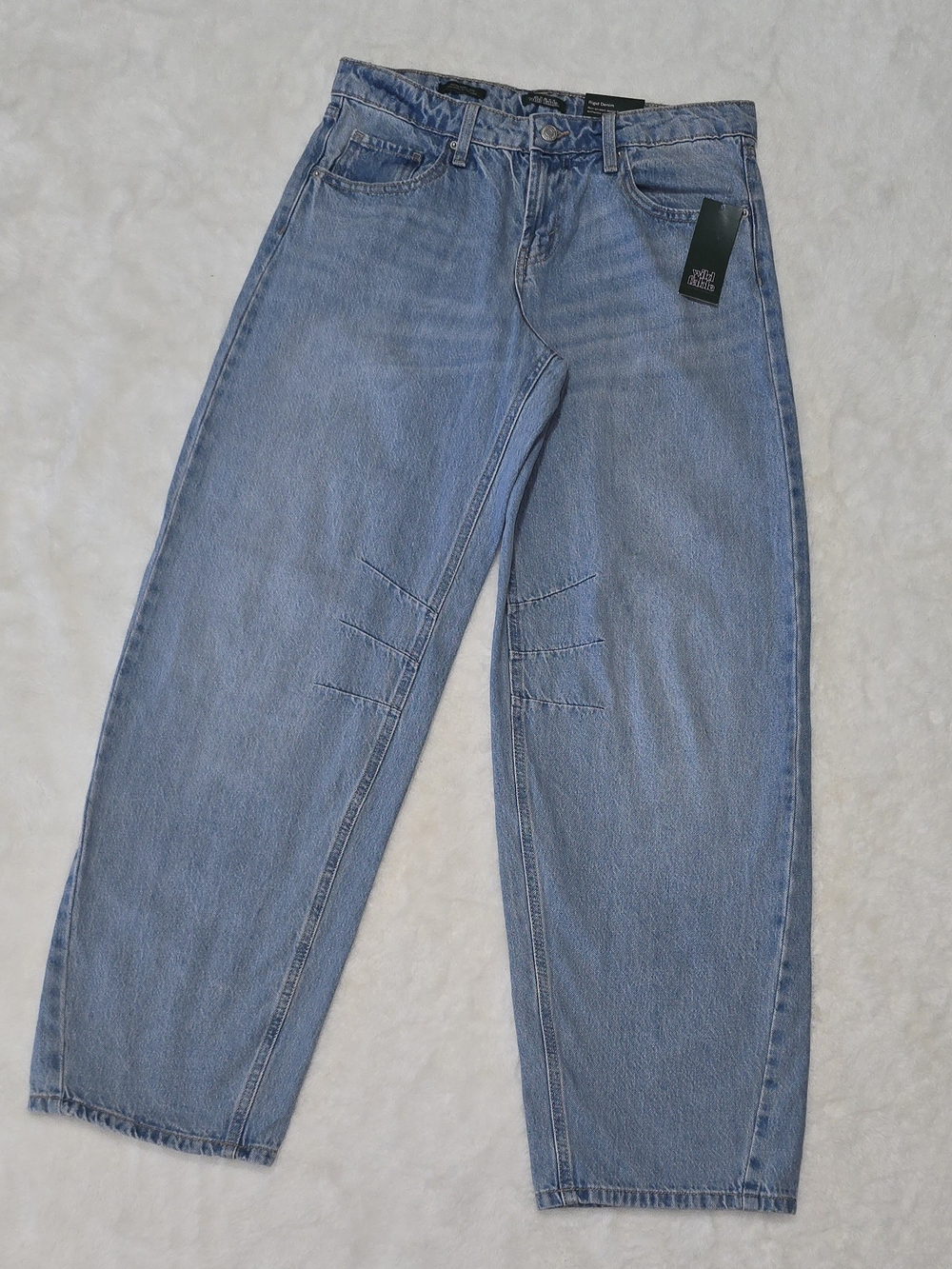 NWT Wild Fable Rigid Denim Wide Leg Jeans - Medium Wash - Size 6